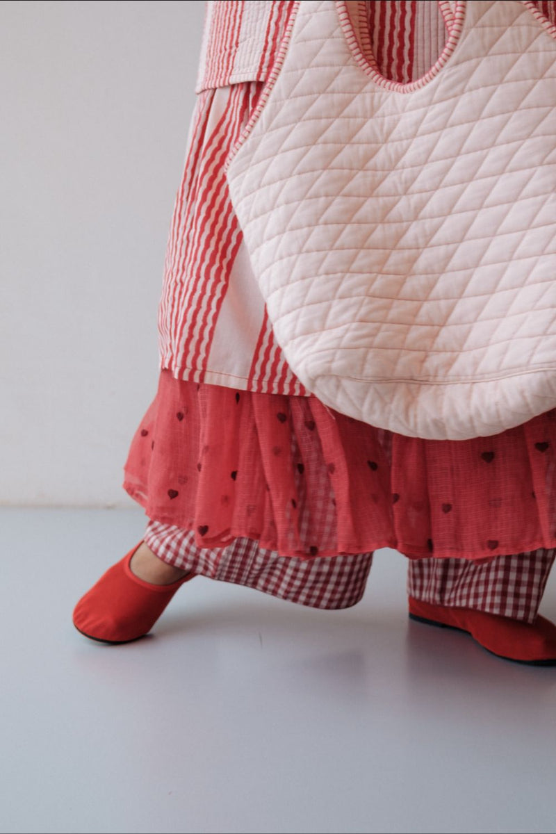 BAALTI SALMON BAG cotton by TOKREE in pink color for women Worldwide