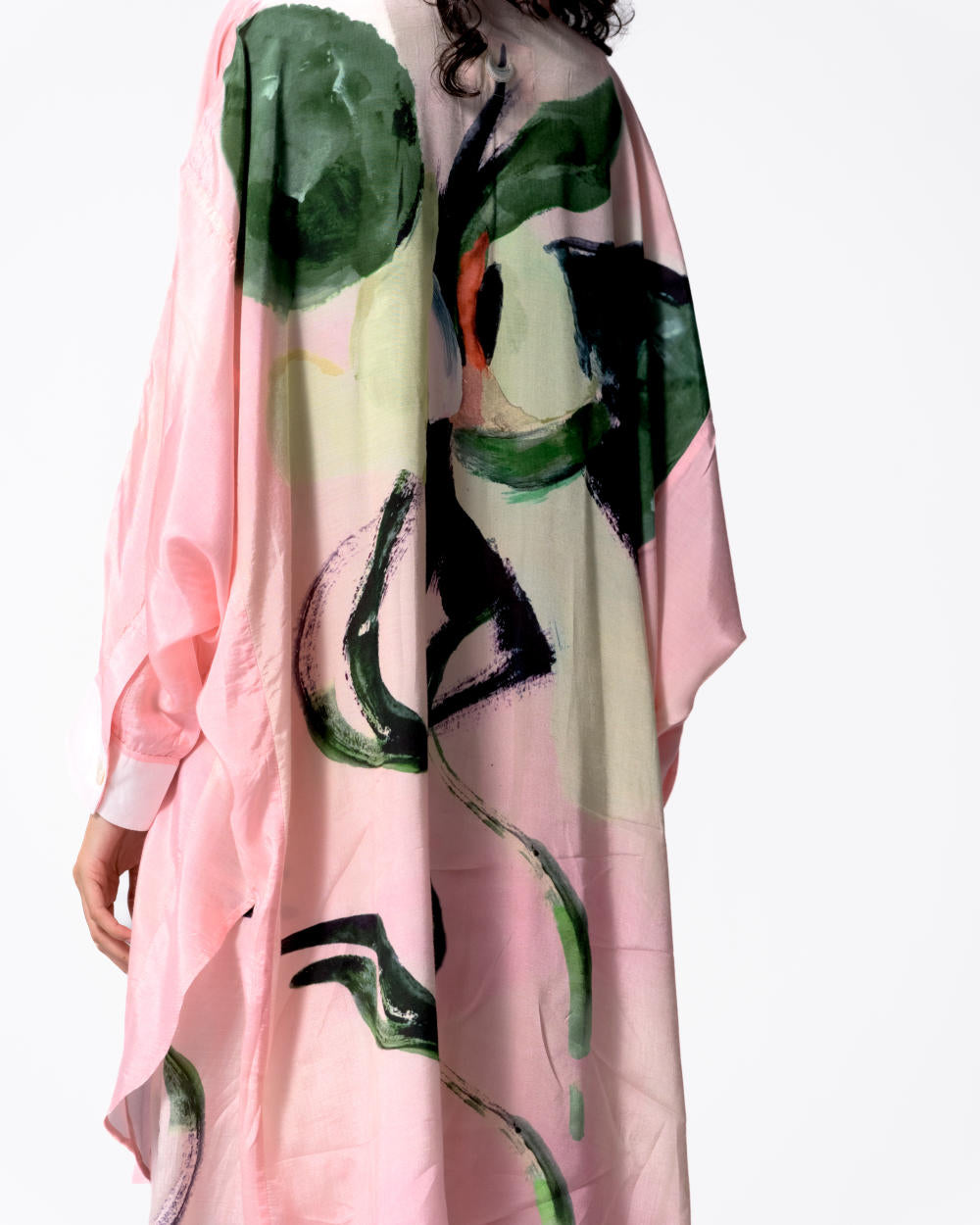 BUD BATWING DRESS (SILK)