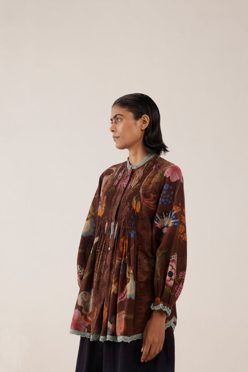 Nova Top-Floret cotton top and shirts by CORD in multi-color for women Worldwide