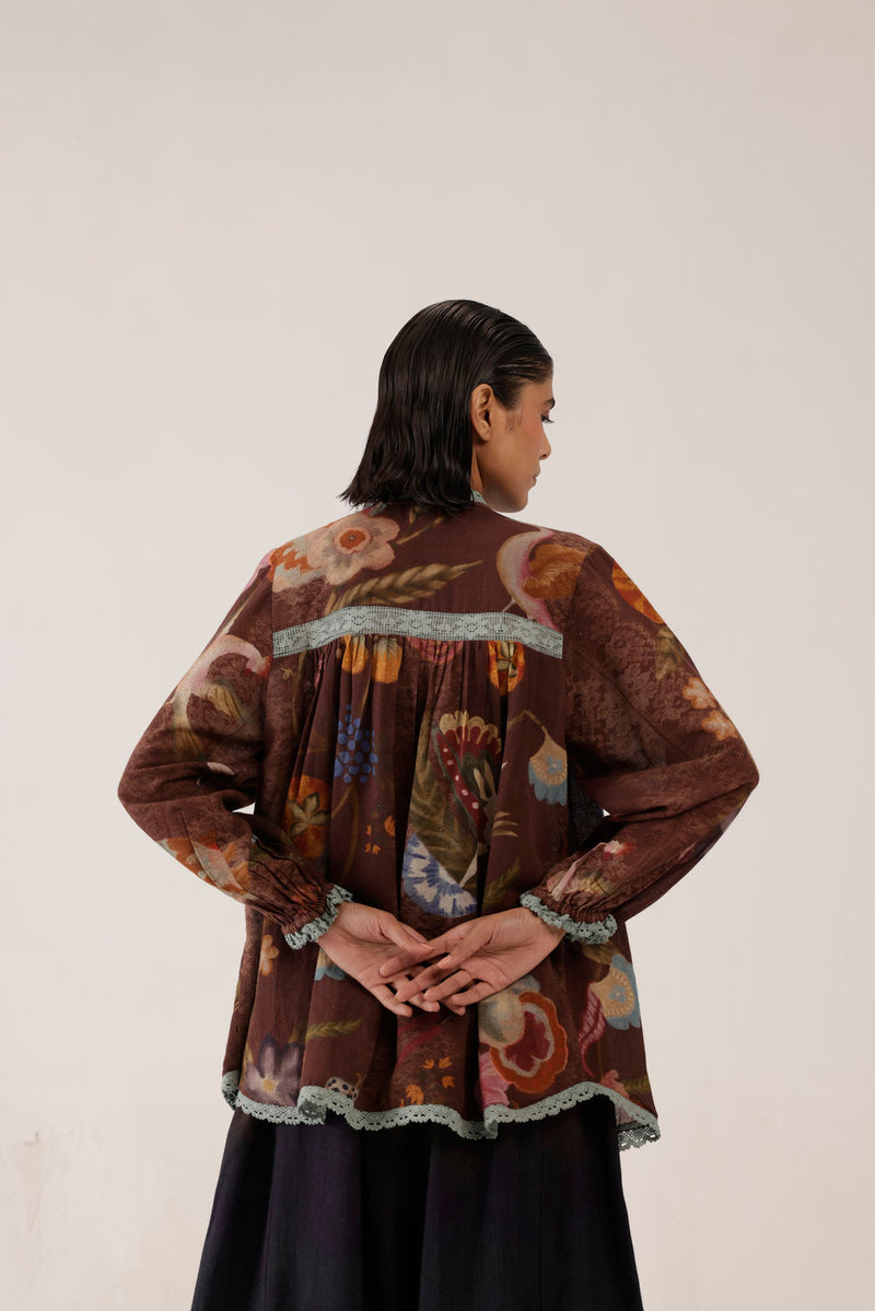 Nova Top-Floret cotton top and shirts by CORD in multi-color for women Worldwide