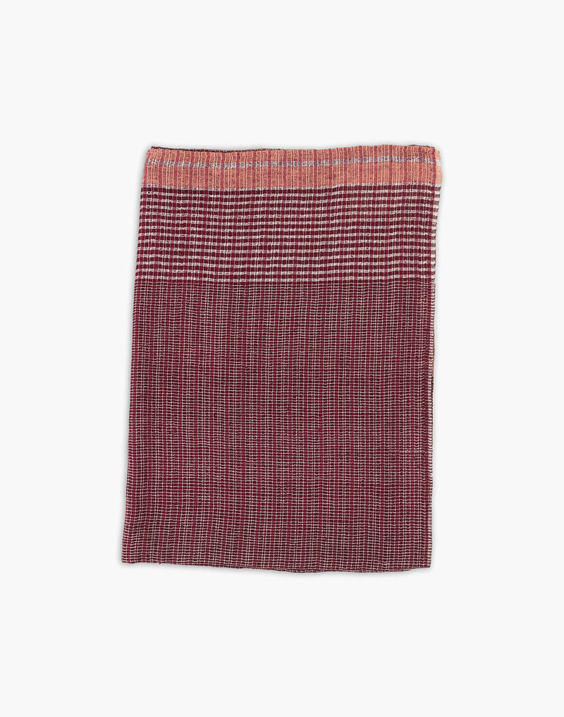 Crimson Whisper Stole cotton by World of Crow in multi color for women Worldwide