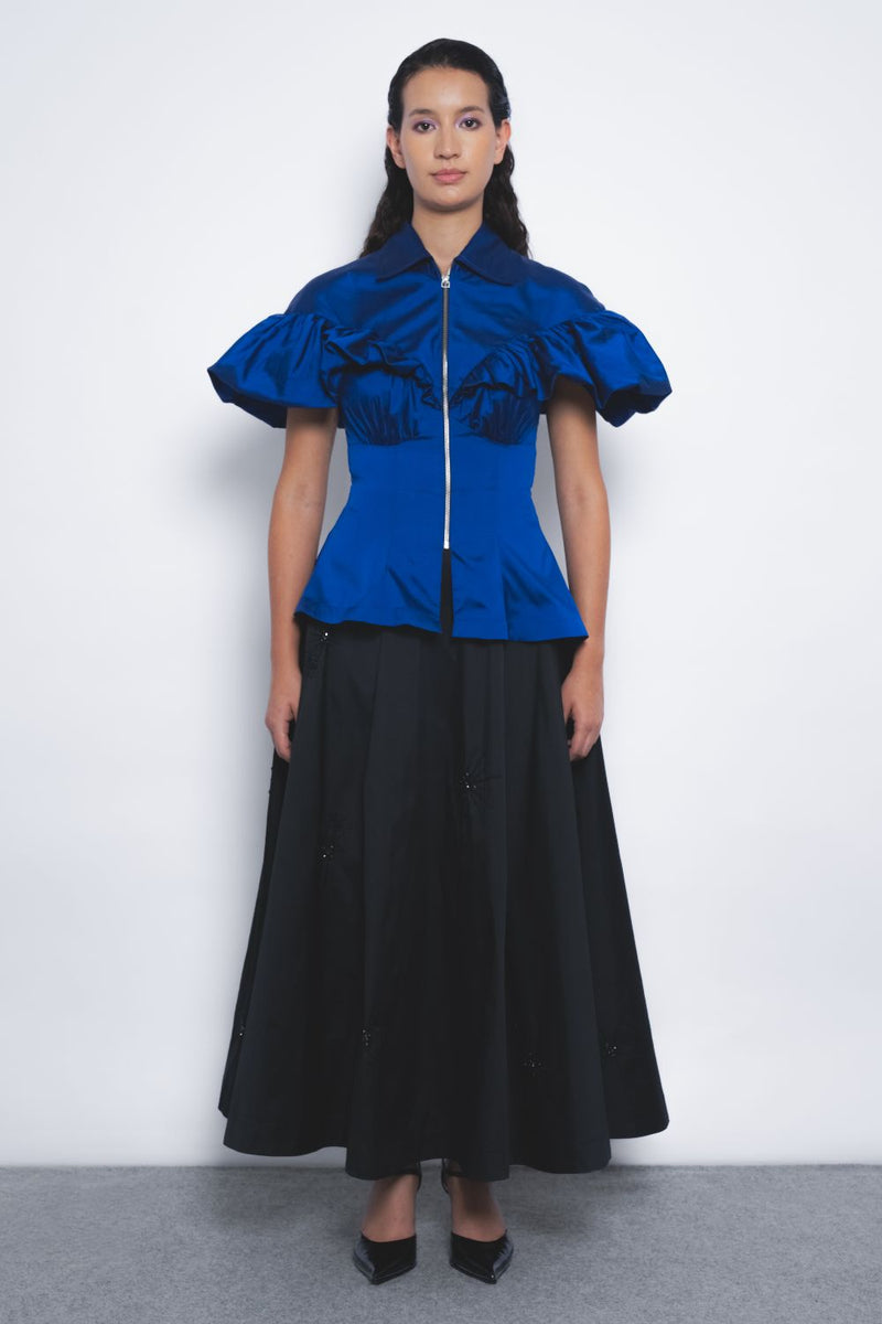 Cumulus Top - Lapis by Leh Studios for women Worldwide