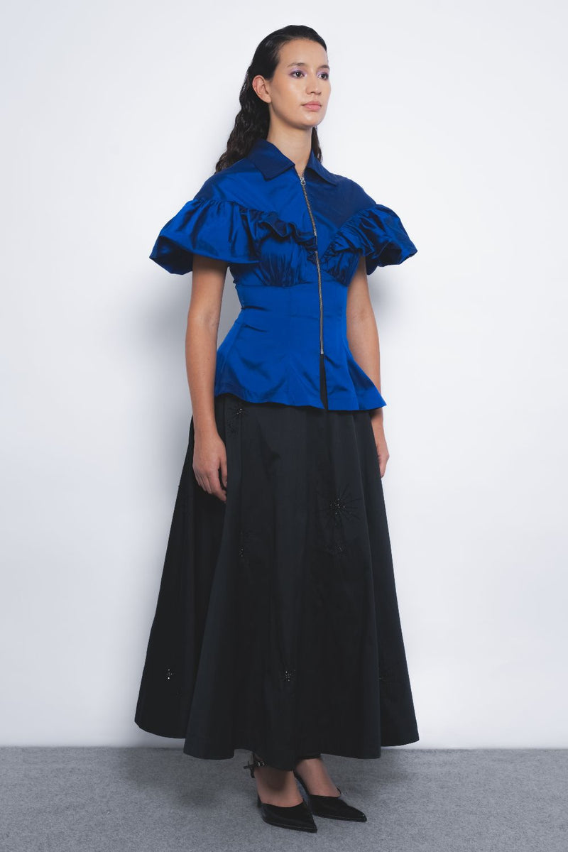 Cumulus Top - Lapis by Leh Studios for women Worldwide