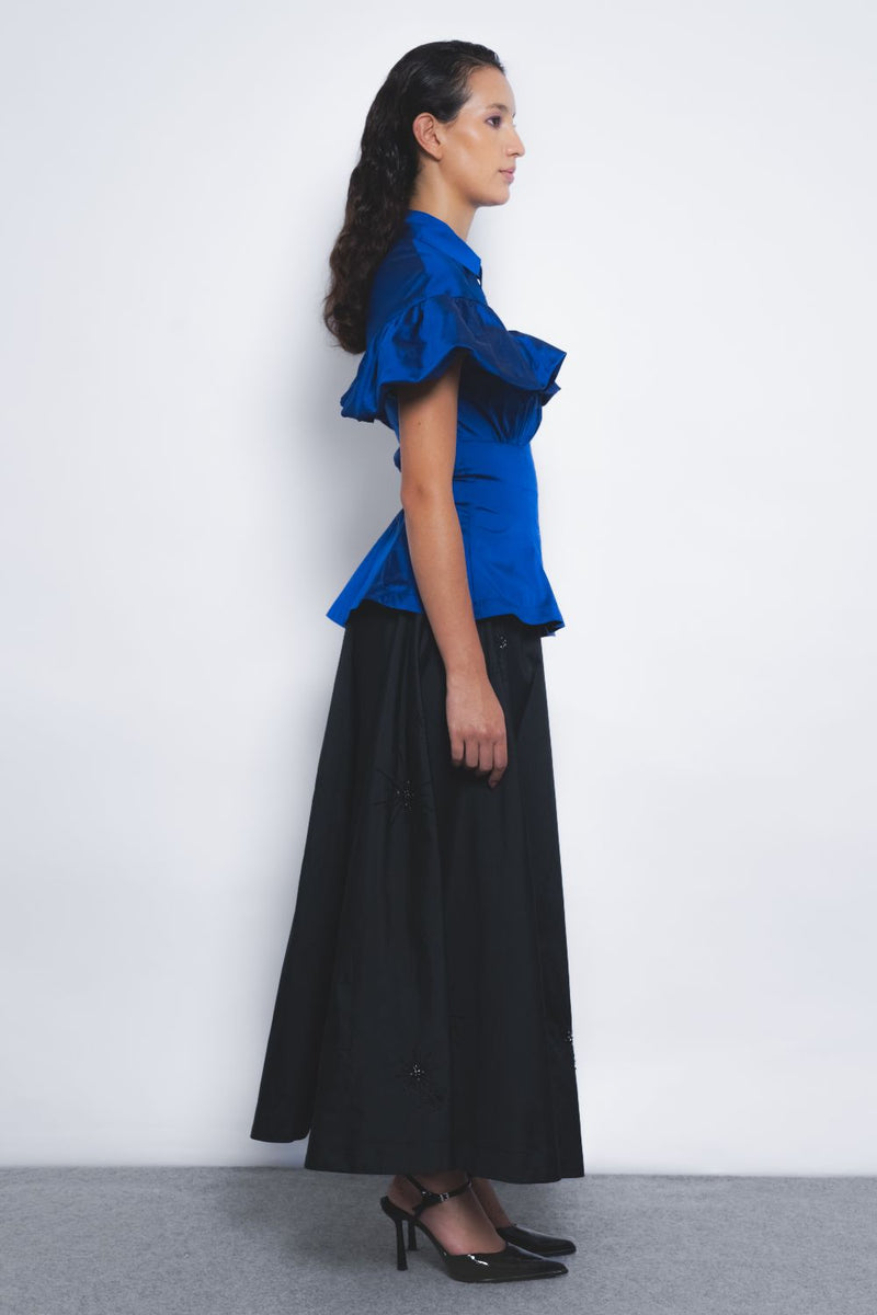 Cumulus Top - Lapis by Leh Studios for women Worldwide