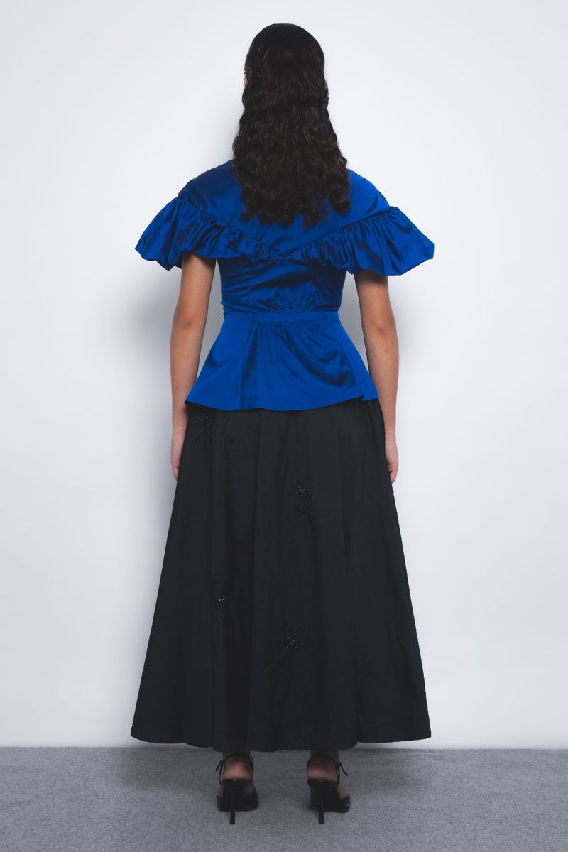 Cumulus Top - Lapis by Leh Studios for women Worldwide