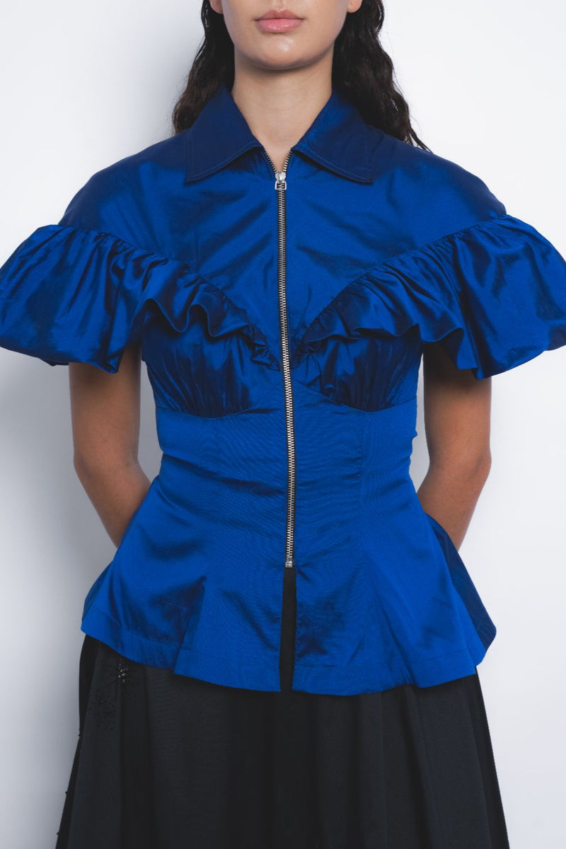 Cumulus Top - Lapis by Leh Studios for women Worldwide