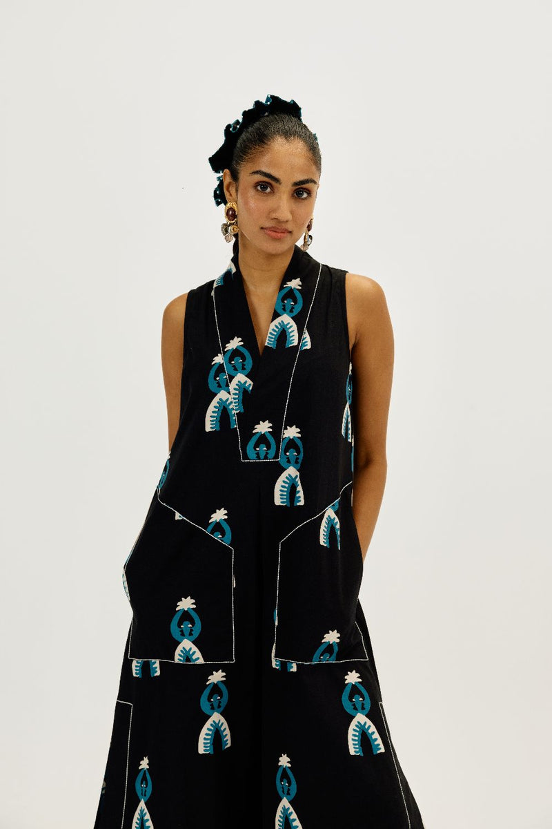 Africana Dress poplin by JodiLife for women Worldwide