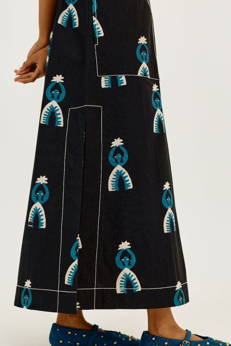 Africana Dress poplin by JodiLife for women Worldwide