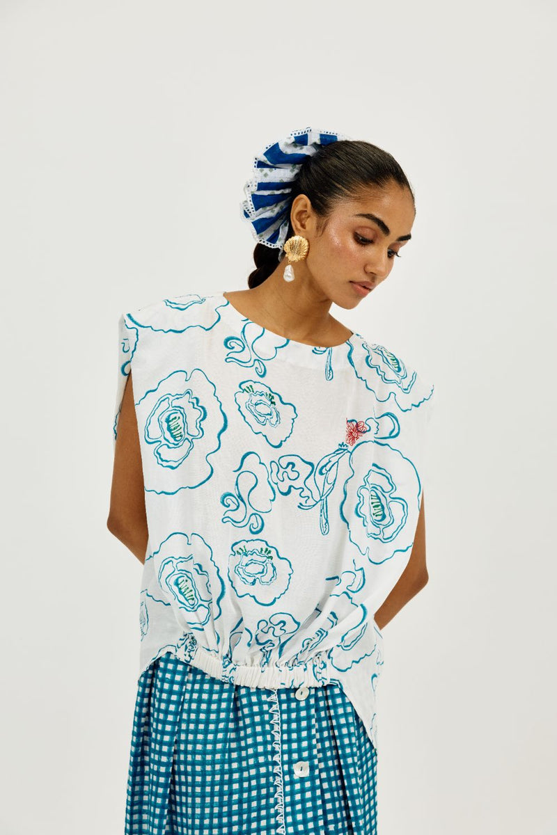Amari top satin by JodiLife for women Worldwide