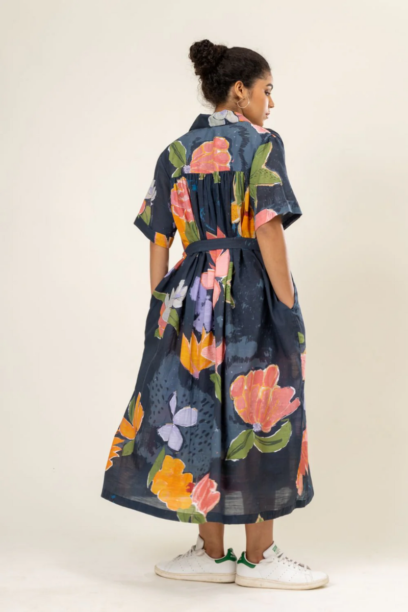 JOAN PRINTED DRESS mul by Doodlage in multi color for women Worldwide