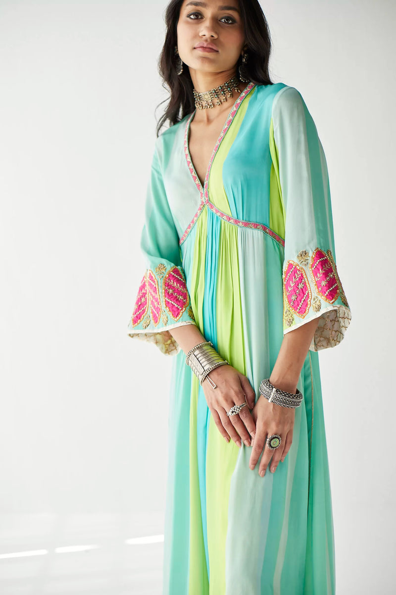 FEROZY BELL SLEEVE KURTA SET Kurta Sets by Rajiramniq for women Worldwide