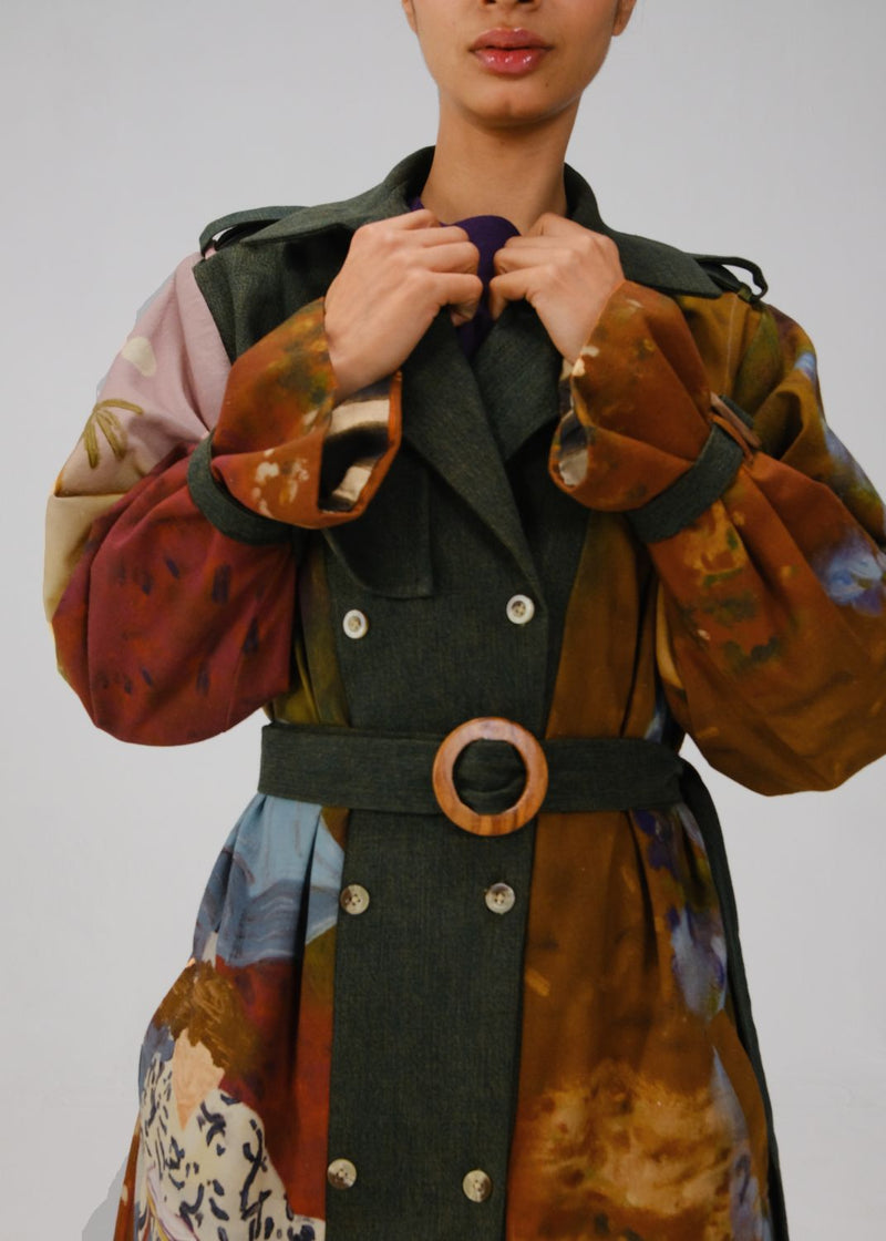 DENIM TRENCH-Lakeside twill by CORD for women Worldwide