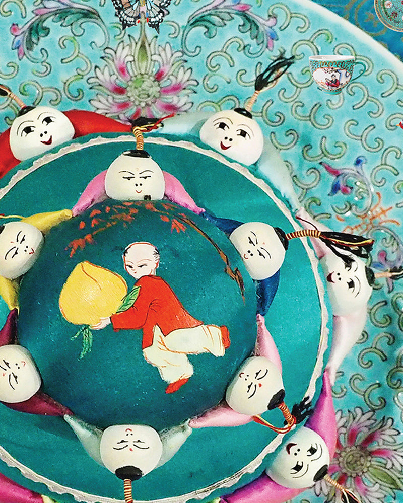 Little Turquoise Pin Cushions