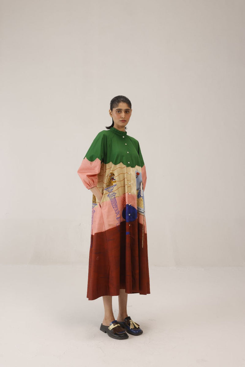 DEUCE DRESS - LOFT cotton by CORD for women Worldwide