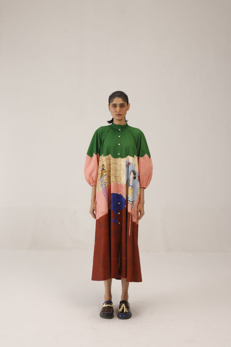 DEUCE DRESS - LOFT cotton by CORD for women Worldwide