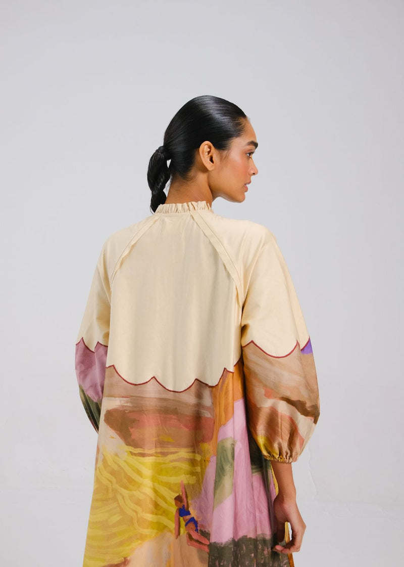 DEUCE DRESS - SWIMMERS cotton by CORD for women Worldwide
