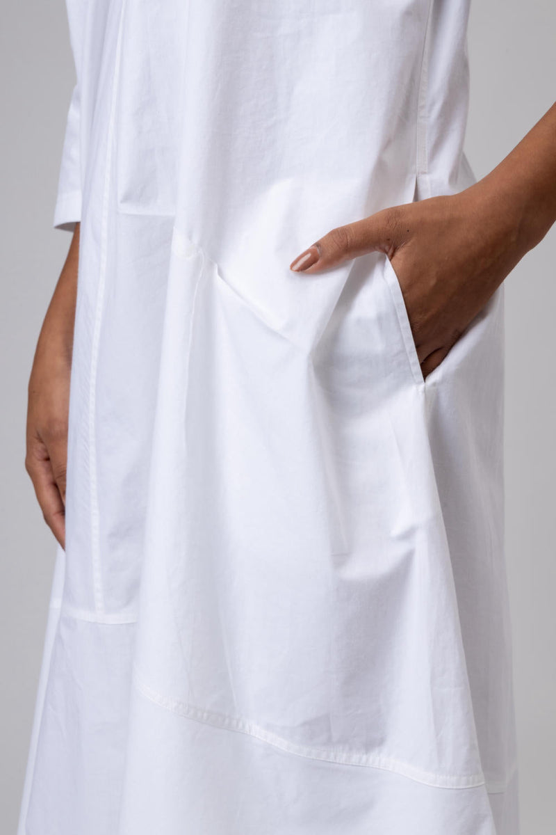 JILL WHITE DRESS by Doodlage in white color for women Worldwide