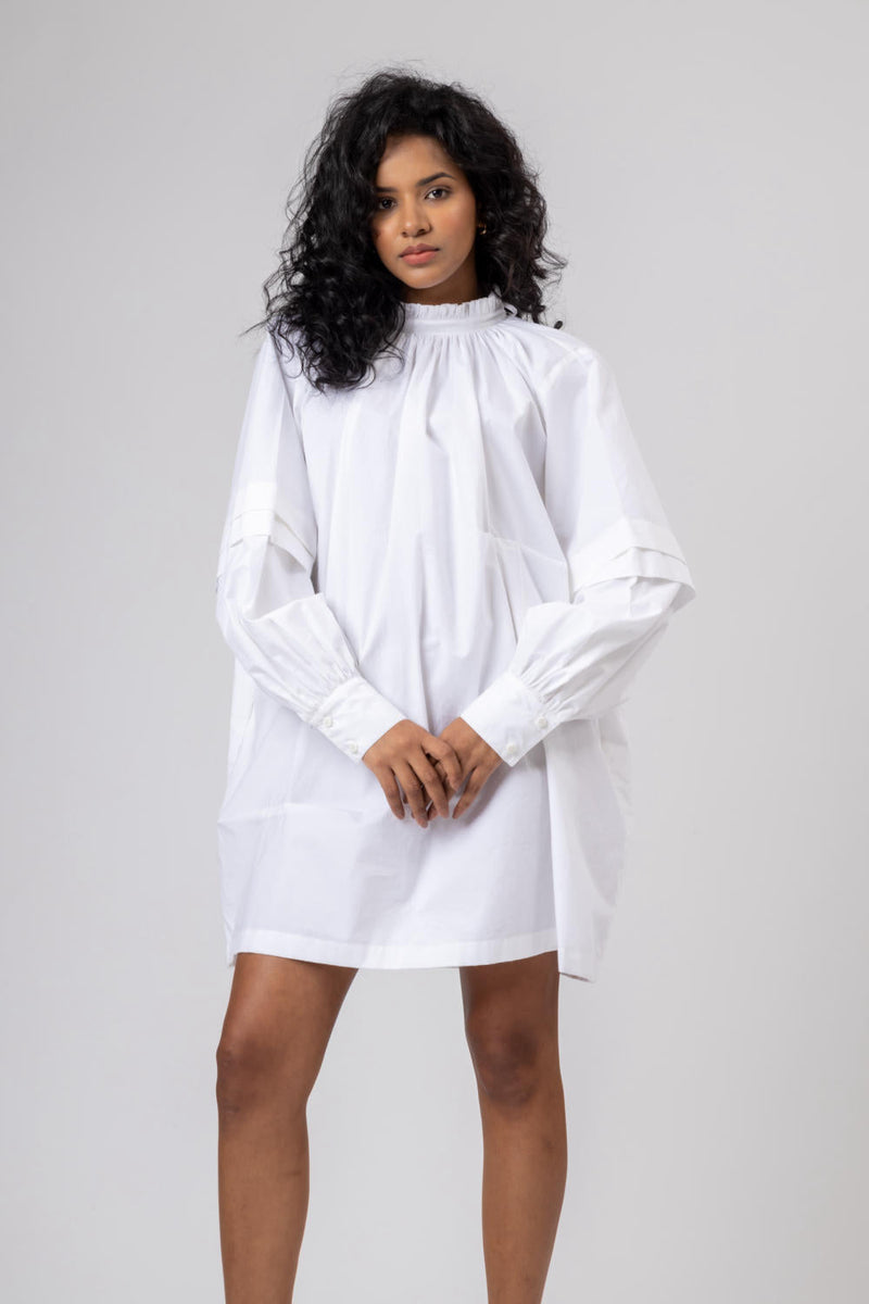 ALICE WHITE DRESS by Doodlage in white color for women Worldwide
