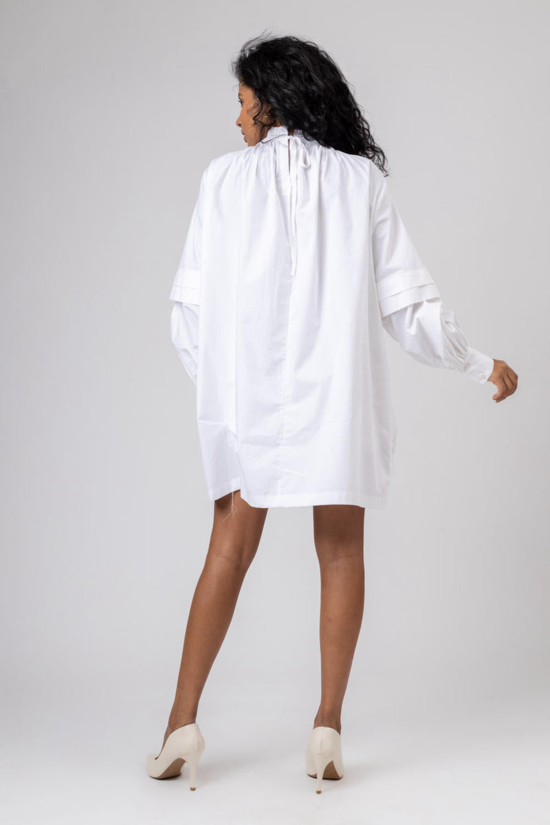 ALICE WHITE DRESS by Doodlage in white color for women Worldwide