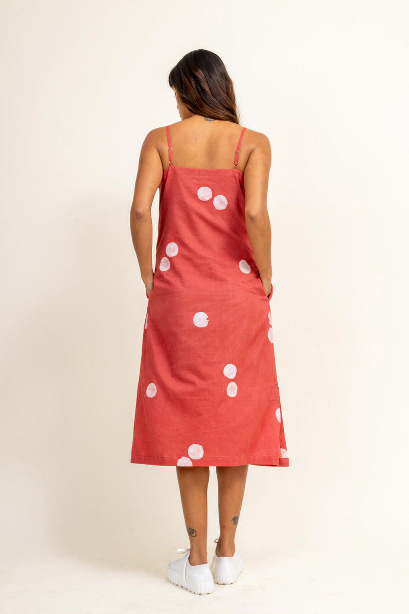 CORAL SLIP DRESS by Doodlage for women Worldwide