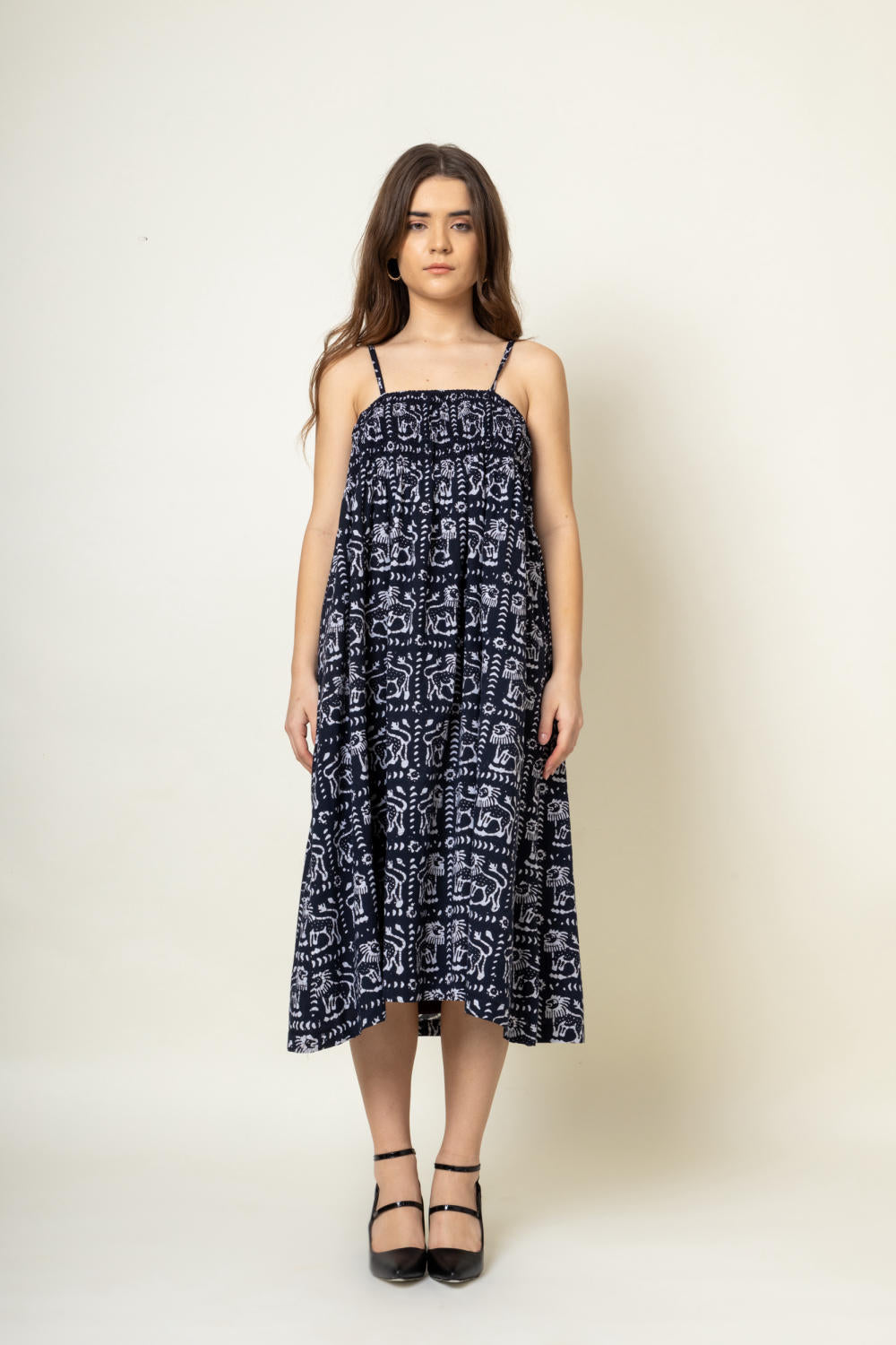 Ella printed dress