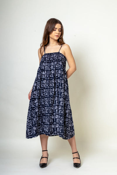 Ella printed dress