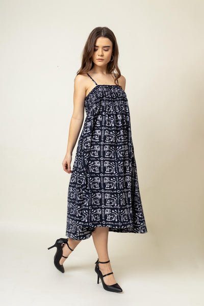 Ella printed dress