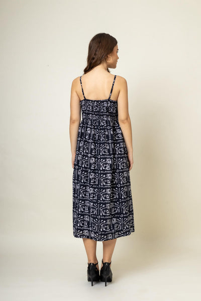 Ella printed dress