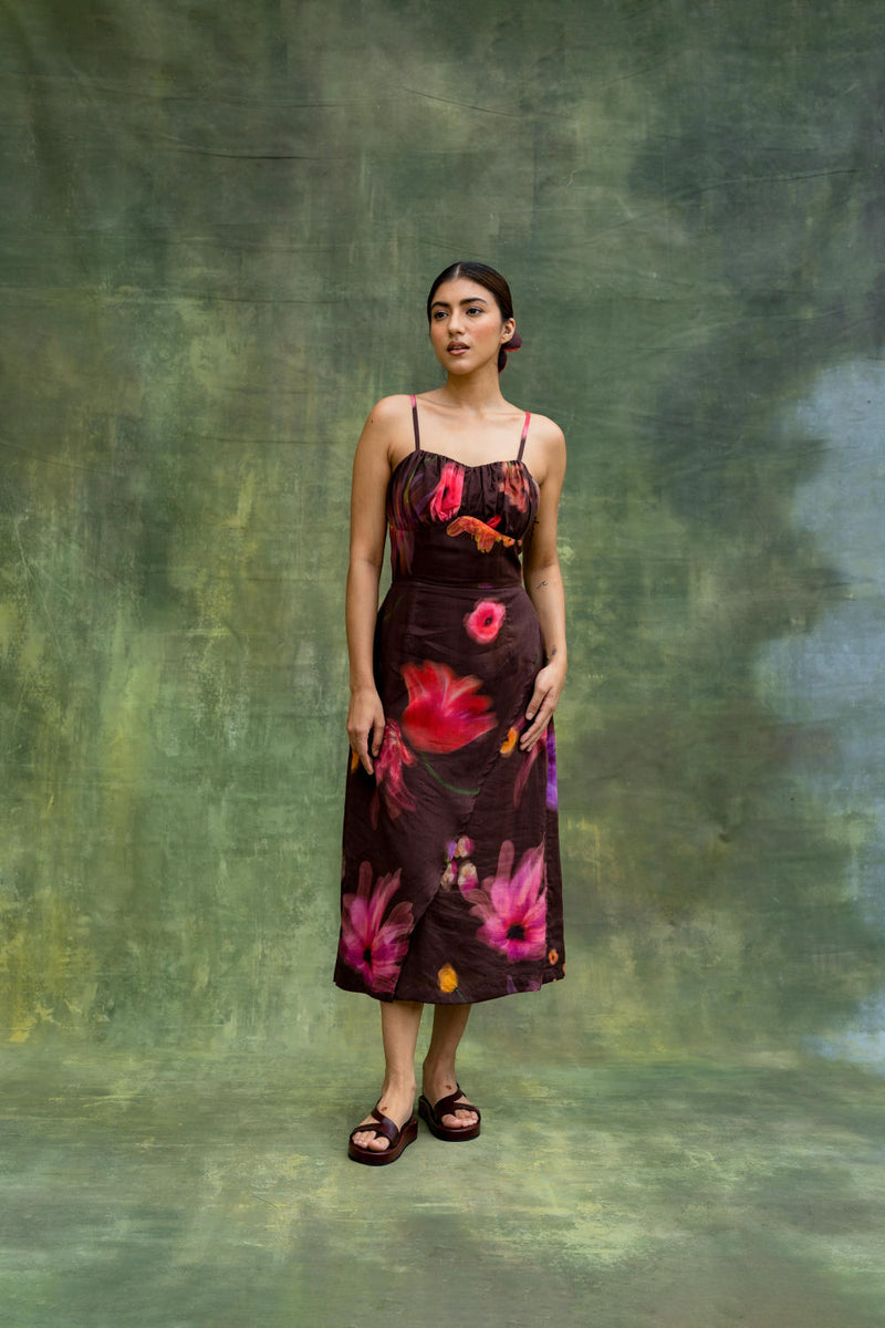 Lucie Printed Dress by Doodlage for women Worldwide