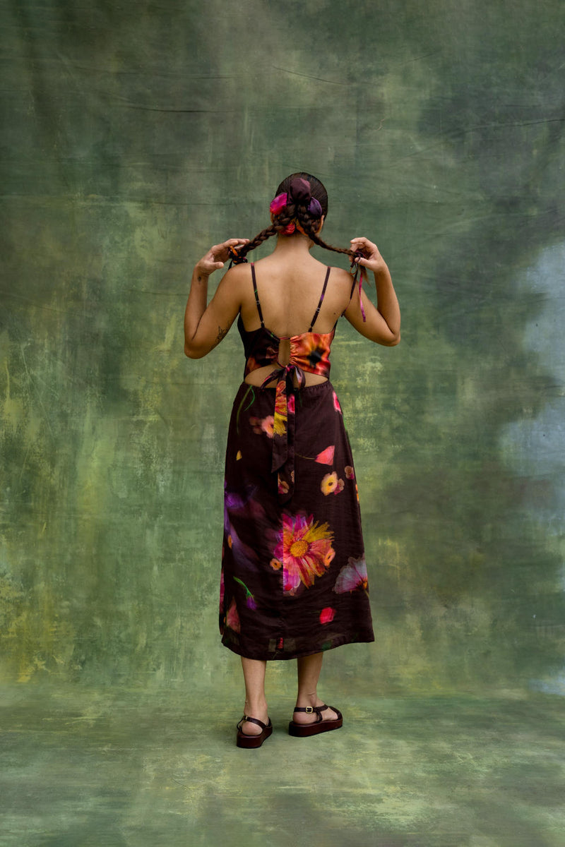 Lucie Printed Dress by Doodlage for women Worldwide