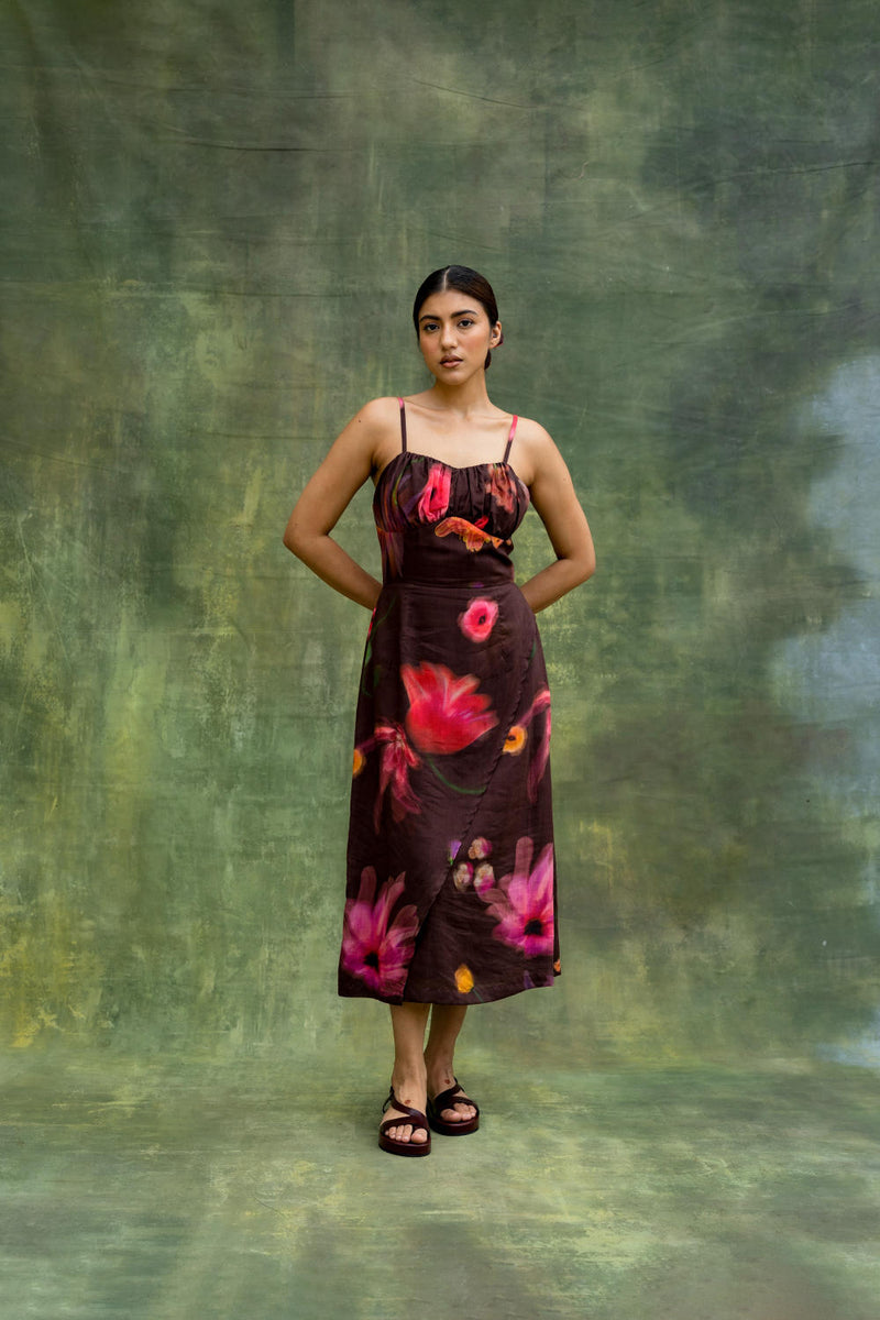 Lucie Printed Dress by Doodlage for women Worldwide