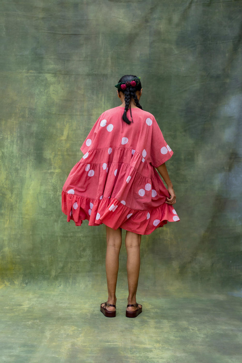 Arlene Coral Dress by Doodlage for women Worldwide
