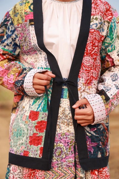 AVERY PATCHWORK JACKET