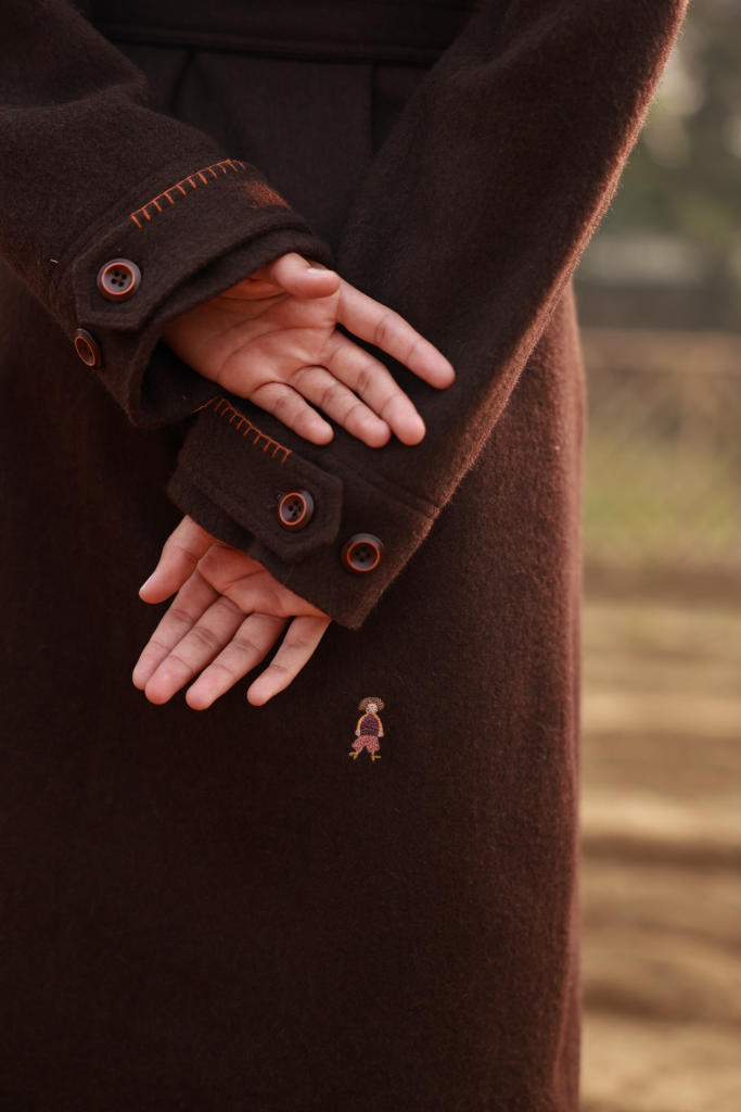 WILLOW BROWN OVERCOAT by Doodlage in brown color for Worldwide