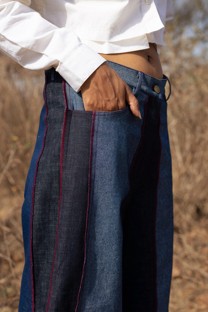 Steffie Flared Pants mul by Doodlage in multi color for women Worldwide