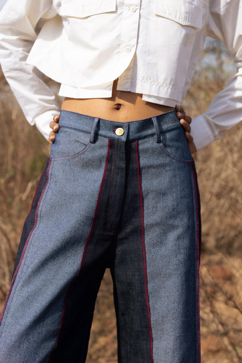 Steffie Flared Pants mul by Doodlage in multi color for women Worldwide