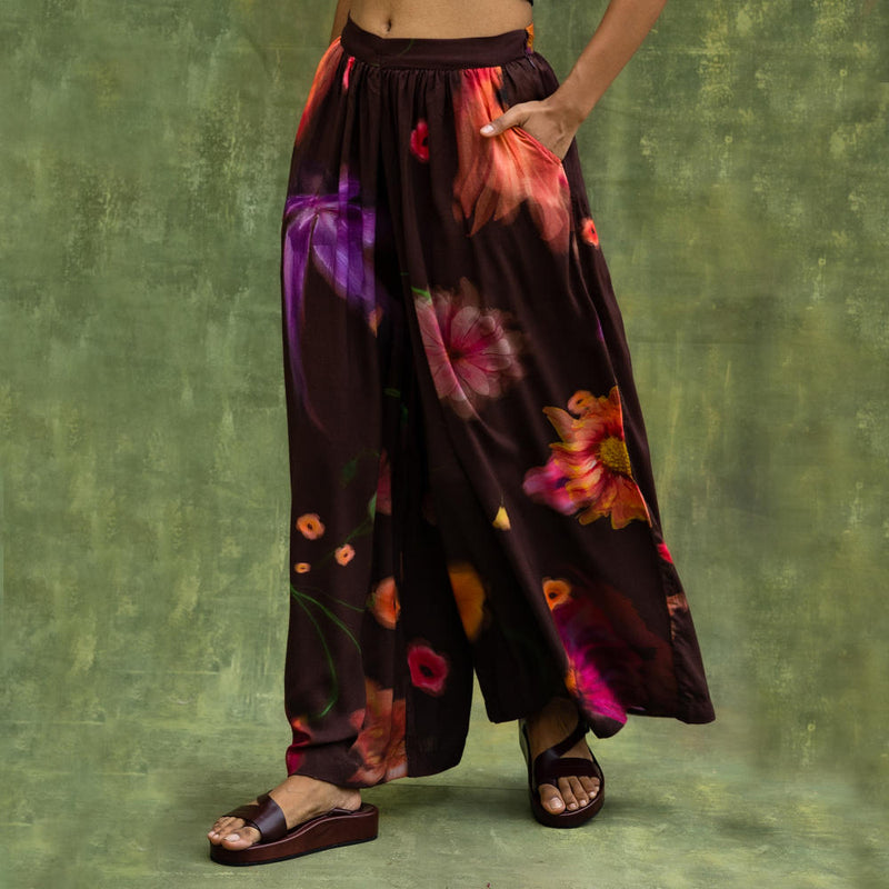Rehno Floral Pants by Doodlage for women Worldwide