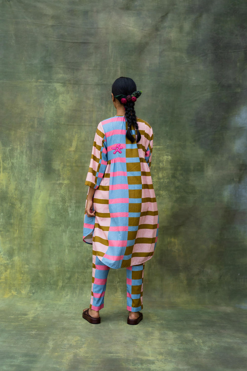 Waris Striped Pants by Doodlage for women Worldwide