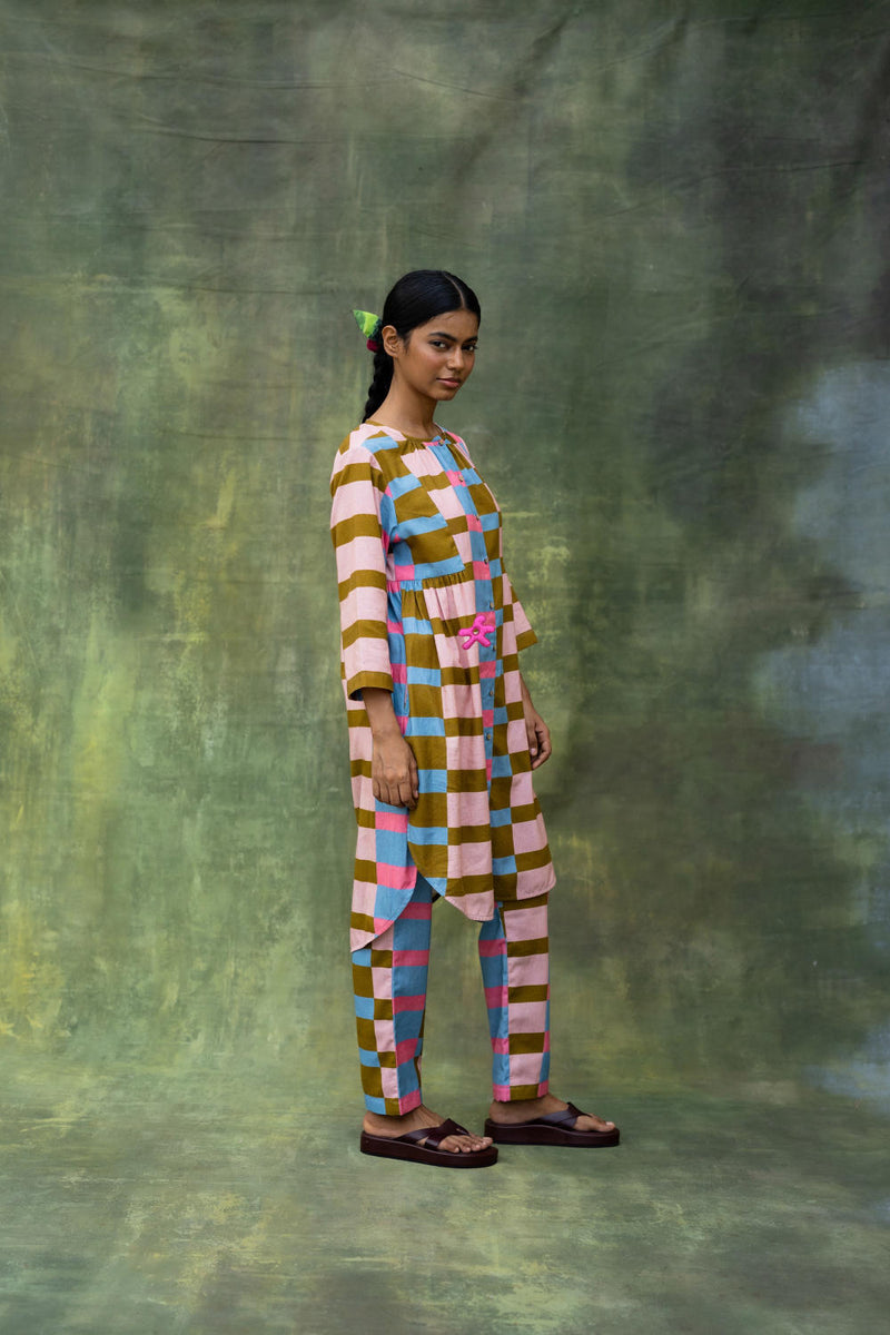 Waris Striped Pants by Doodlage for women Worldwide
