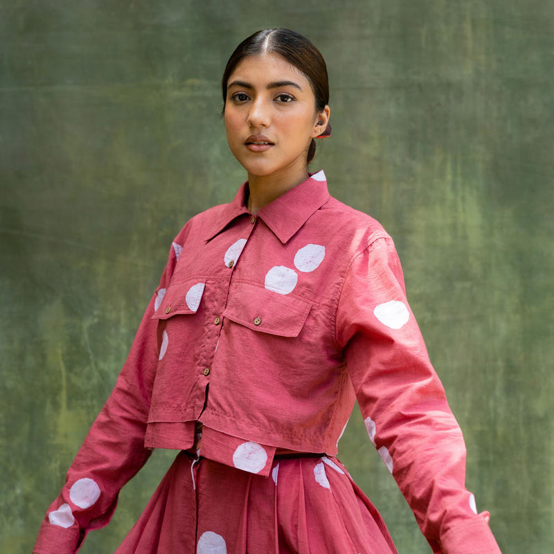 Austin Coral Shirt by Doodlage for women Worldwide
