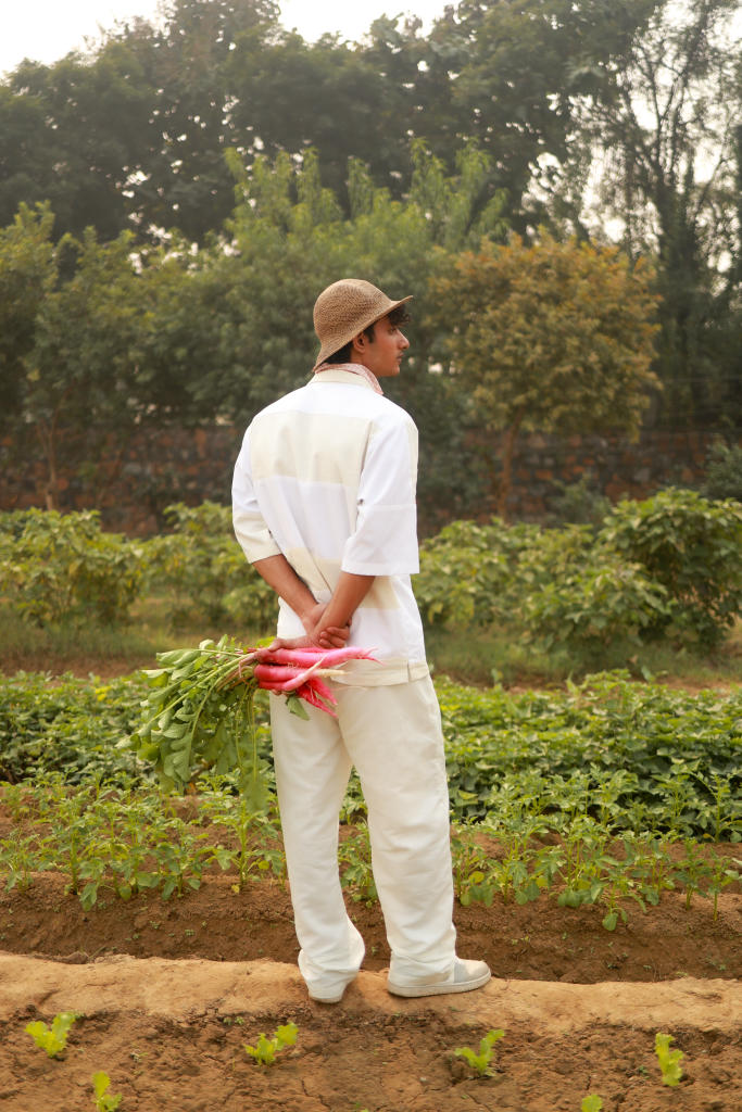 LEFT OVER BEIGE SHIRT cotton by Doodlage in white color for men Worldwide