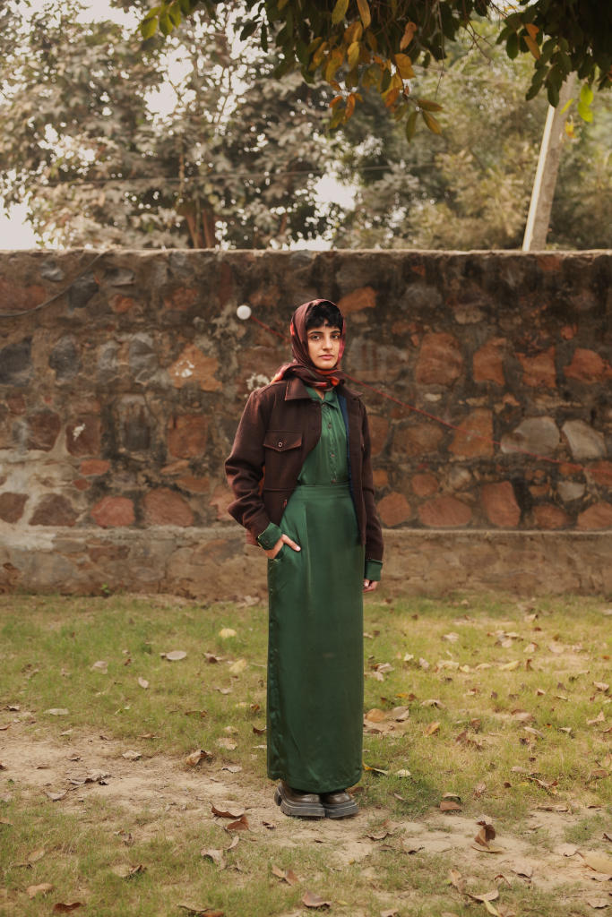 ABBY EMERALD SKIRT bemberg by Doodlage in green color for women Worldwide