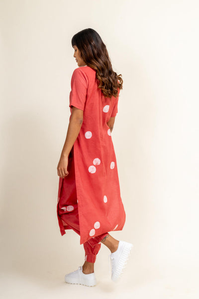 CORAL TUNIC SET