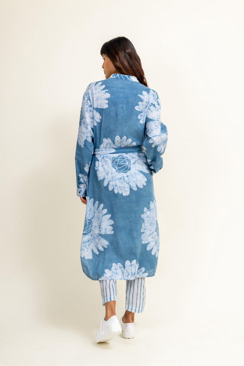 SEHELA FLORAL SET by Doodlage in blue color for women Worldwide