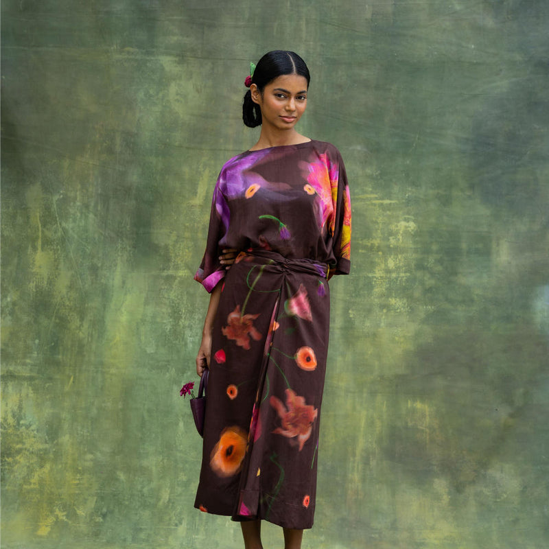 Hazel Printed Set mul by Doodlage in multi color for women Worldwide