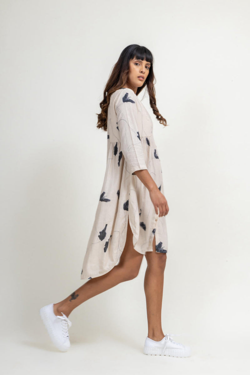NAOMI PRINTED TUNIC by Doodlage for women Worldwide