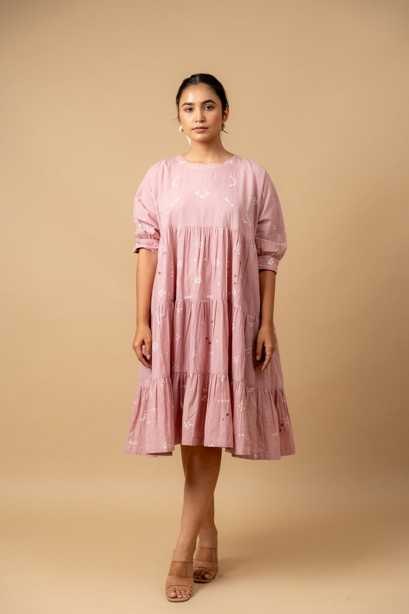 Adele One size dress by Doodlage in pink color for women Worldwide