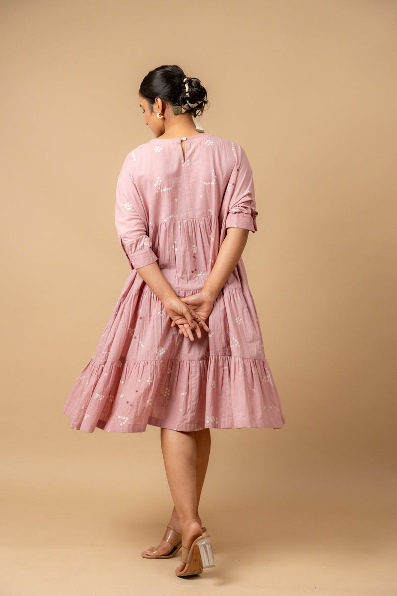 Adele One size dress by Doodlage in pink color for women Worldwide