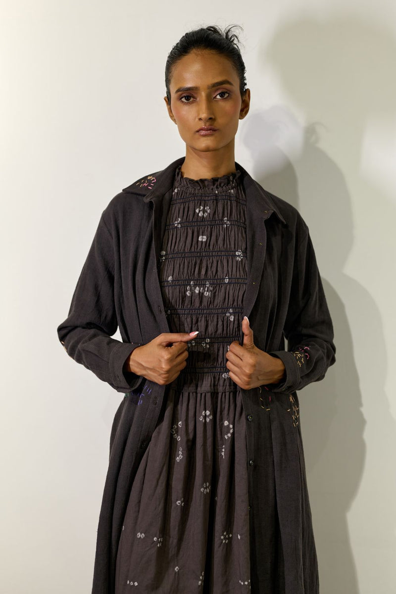 CECILE EMBROIDERED DRESS cotton by Doodlage for women Worldwide