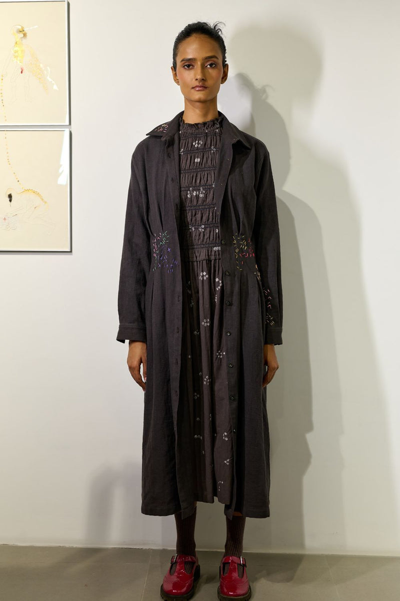 CECILE EMBROIDERED DRESS cotton by Doodlage for women Worldwide